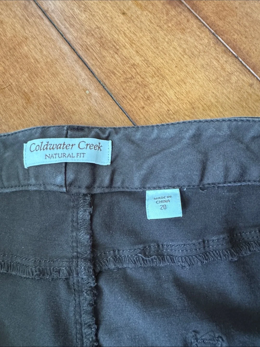 Coldwater Creek Brown Bootcut Trousers